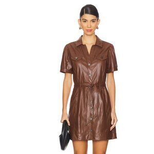 NEW Paige Amina Dress in Landslide Brown